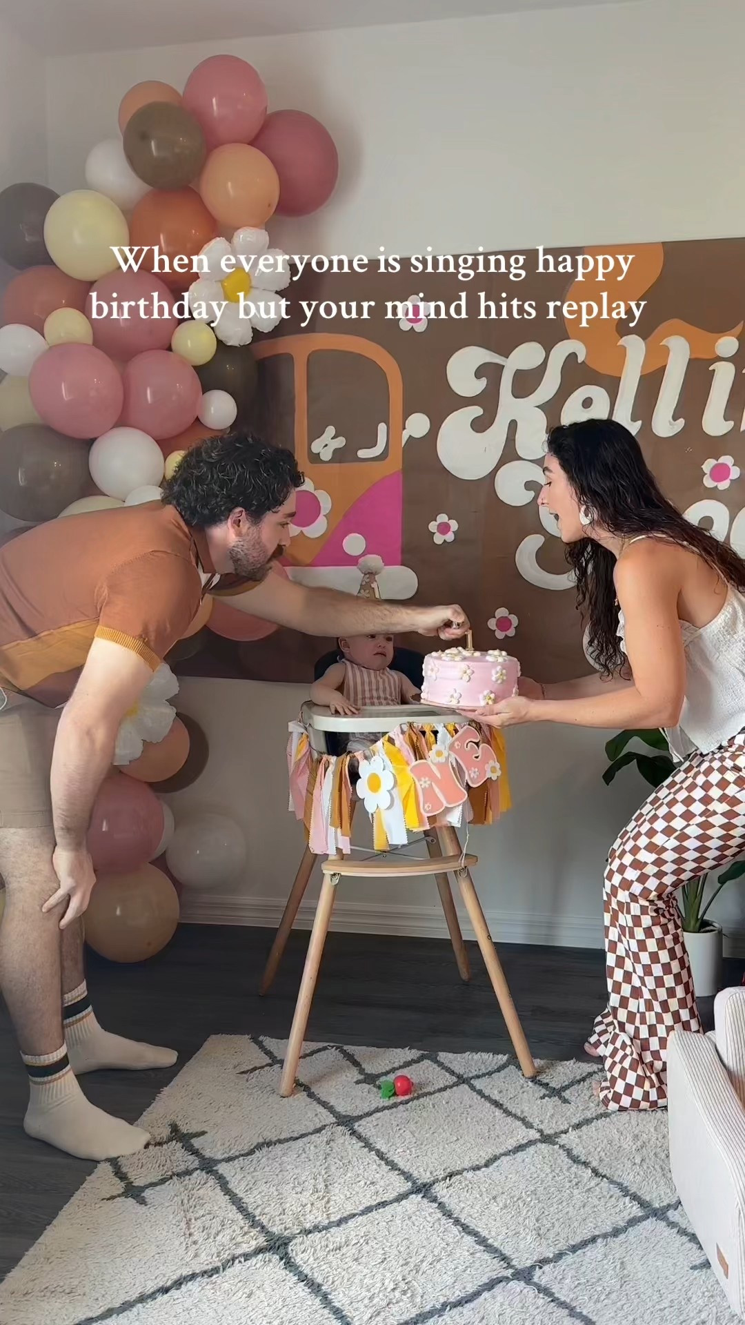A flood of emotions no one warns you about. We celebrated Kollins first birthday this weekend and my heart could explode. So much excitement, so many memories, and so much to look forward to. We love you baby girl 🥳✌🏼
.
.
#firstbirthdays #firstbirthdayparty #firstbirthday #borthdaypartytheme #birthdaydecor #shesagroovyone #onegroovygirl #groovyparty #twogroovy 

#LTKKids #LTKBaby #LTKParties
