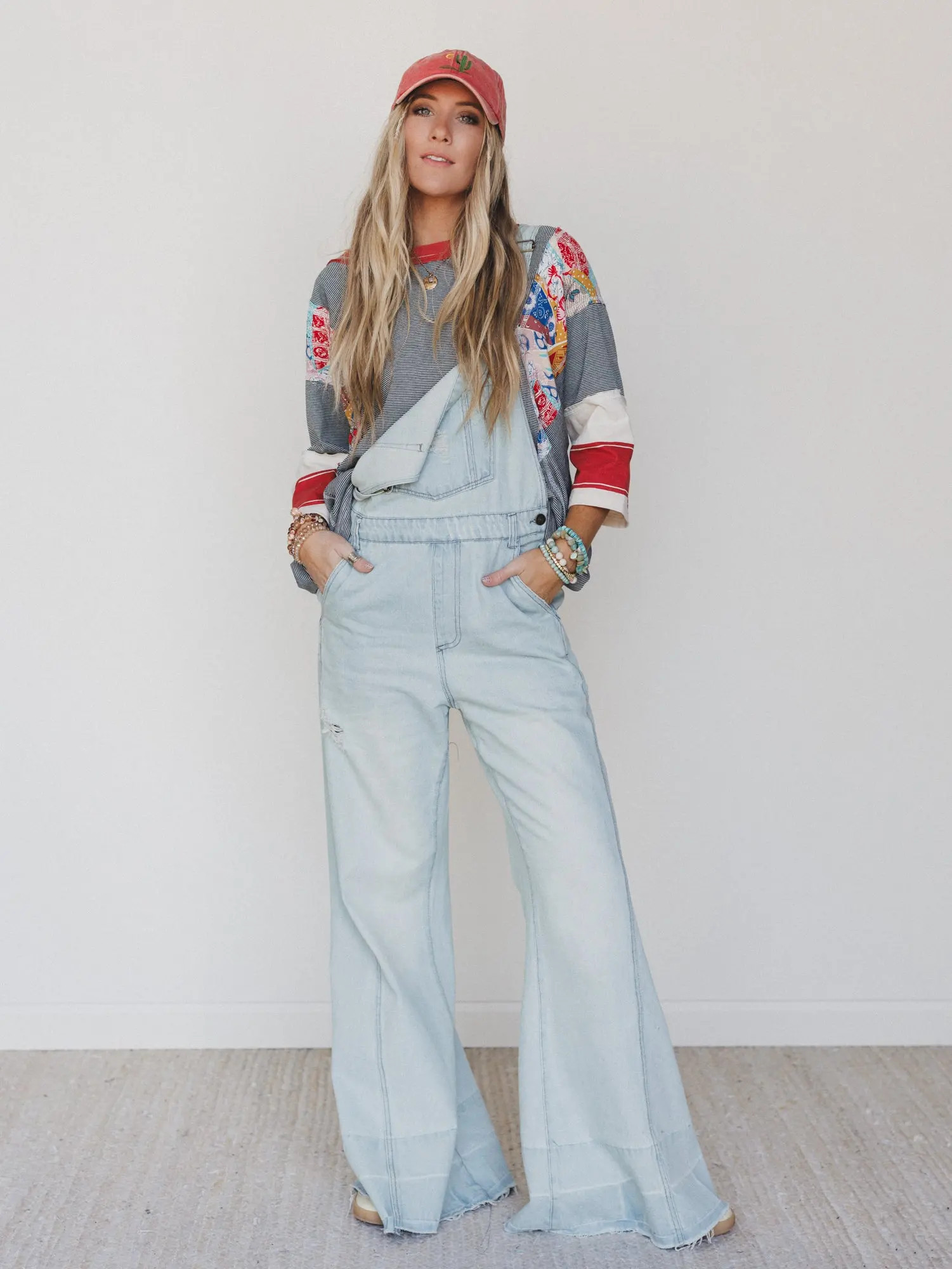 Milly Distressed Hem Wide Leg Overall — Three Bird Nest | Three Bird Nest