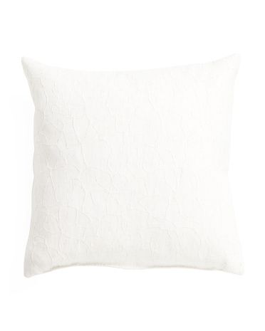 Made In Usa 22x22 Textured Pillow | TJ Maxx