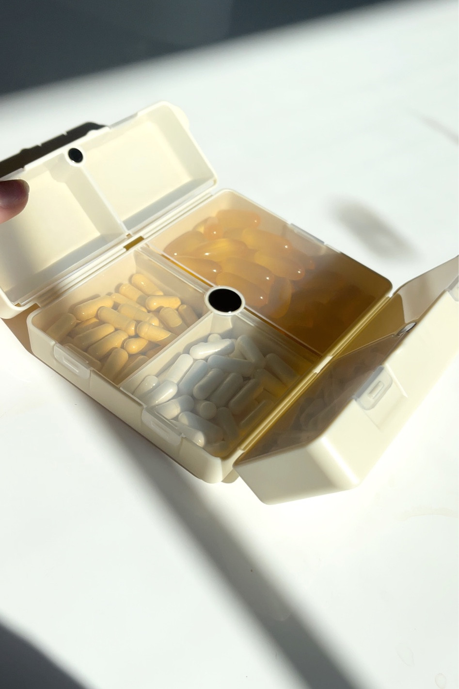 the best way to store vitamins and for on the go! 
vitamin case, organization for vitamins, amazon travel finds, vitamin storage, amazon finds 

#LTKunder50 #LTKFind #LTKtravel