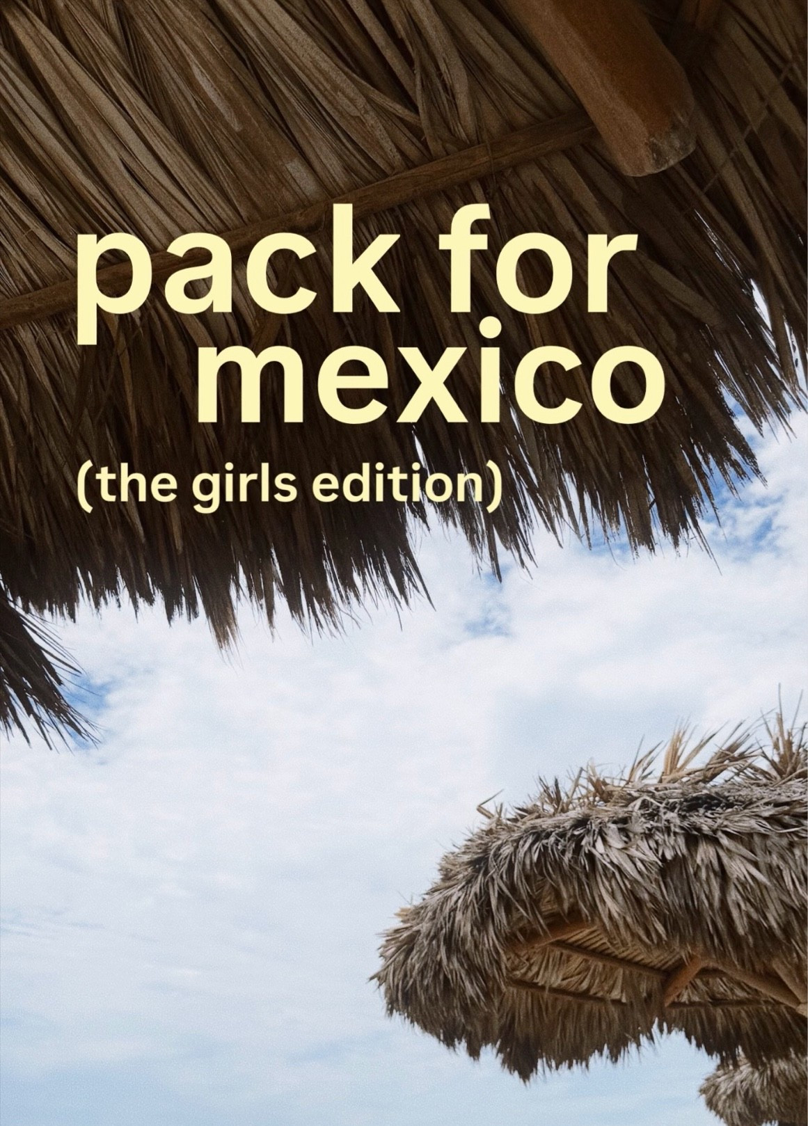 linking packing essentials!