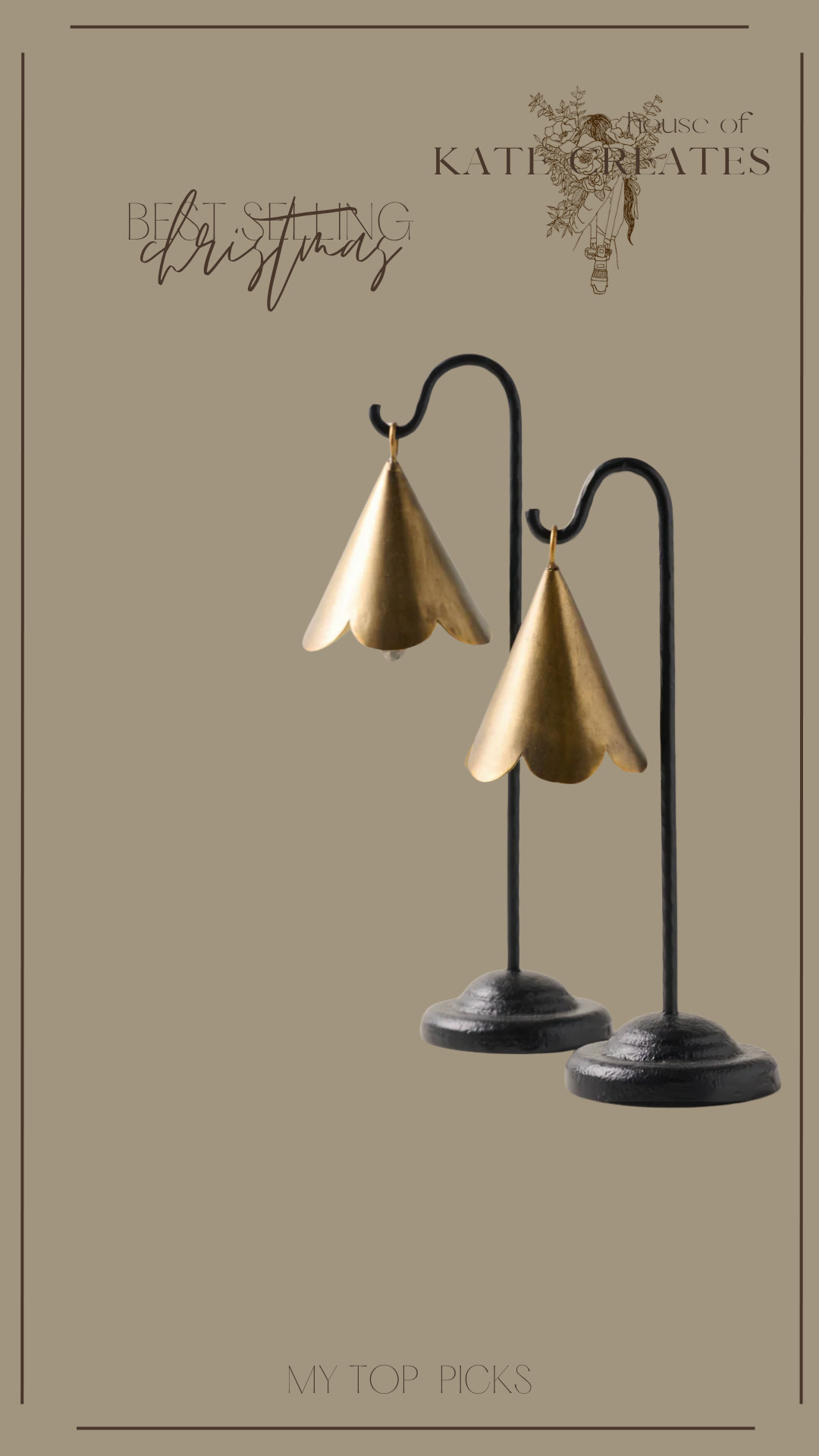 I have been eyeing these standing bells for SO LONG and theyre on sale!!! 

 #LTKHoliday #LTKSeasonal #LTKHome