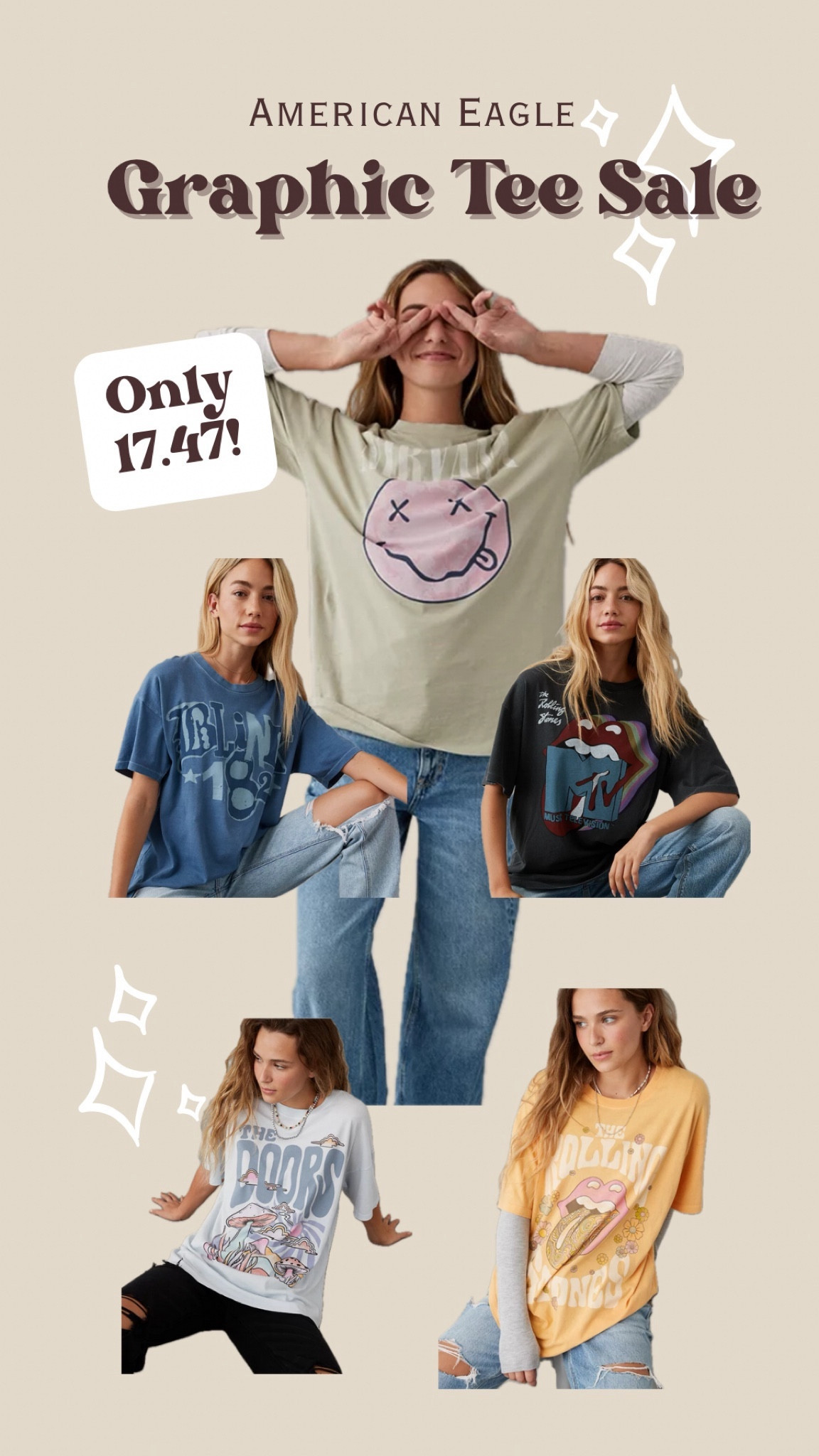 I have the blink 182 one and it’s so soft! And now I need to order more! I wear a size XS/Small in the Blink 182 shirt tee. ✨😊

#LTKSeasonal #LTKsalealert #LTKGiftGuide