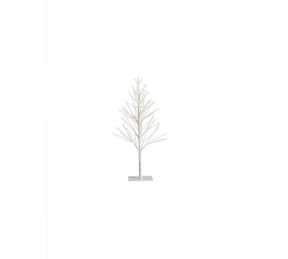 Pre-Lit Twinkling Twig Tree, White, 36""H | Pottery Barn (US)