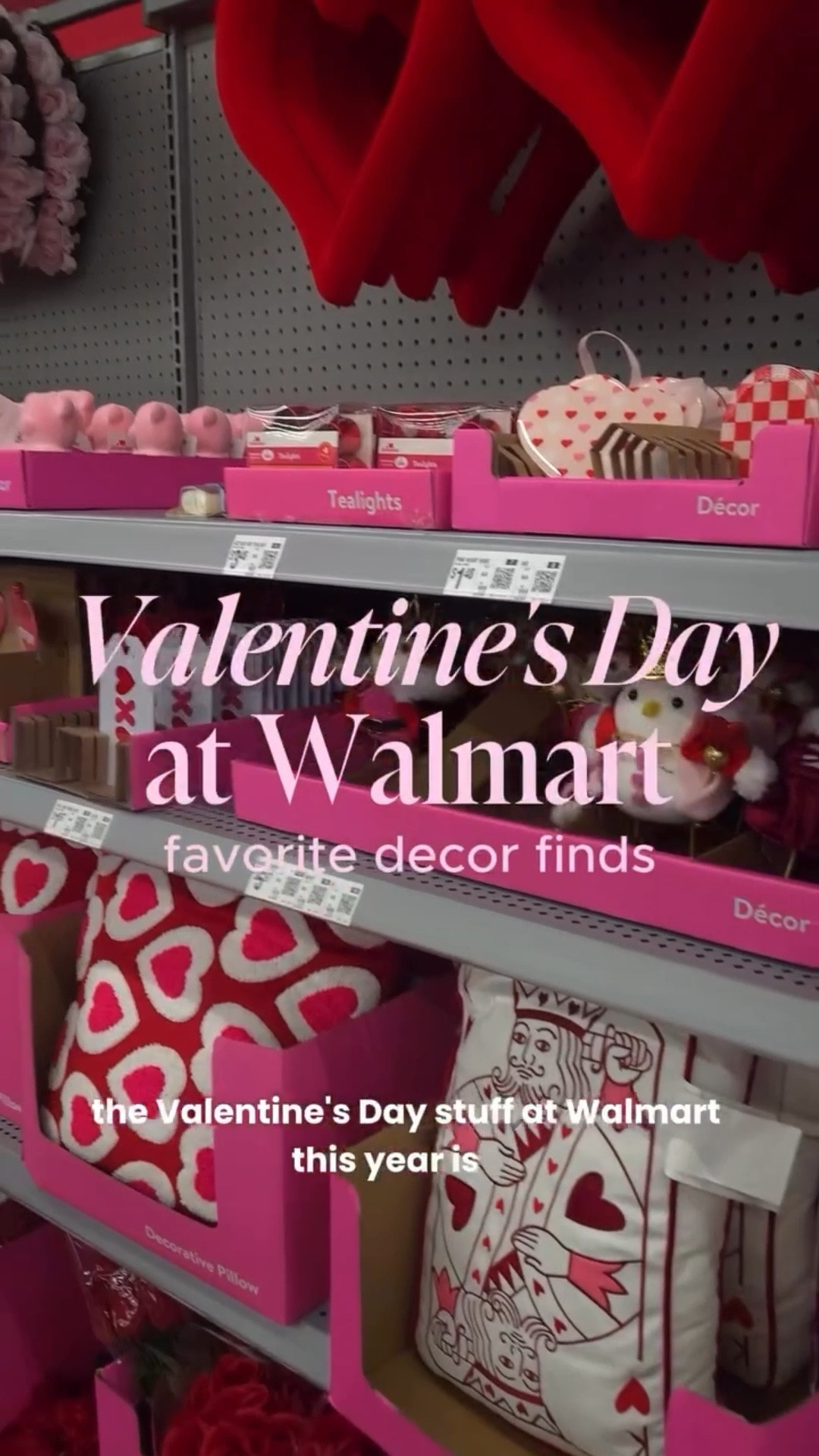 My favorite Valentine’s Day decor finds that are currently at Walmart! There’s SO much good stuff out right now! 💗❤️ #valentinesdaydecor #walmartfinds #pink #hellokitty #bows

#LTKSeasonal #LTKFindsUnder50 #LTKHome