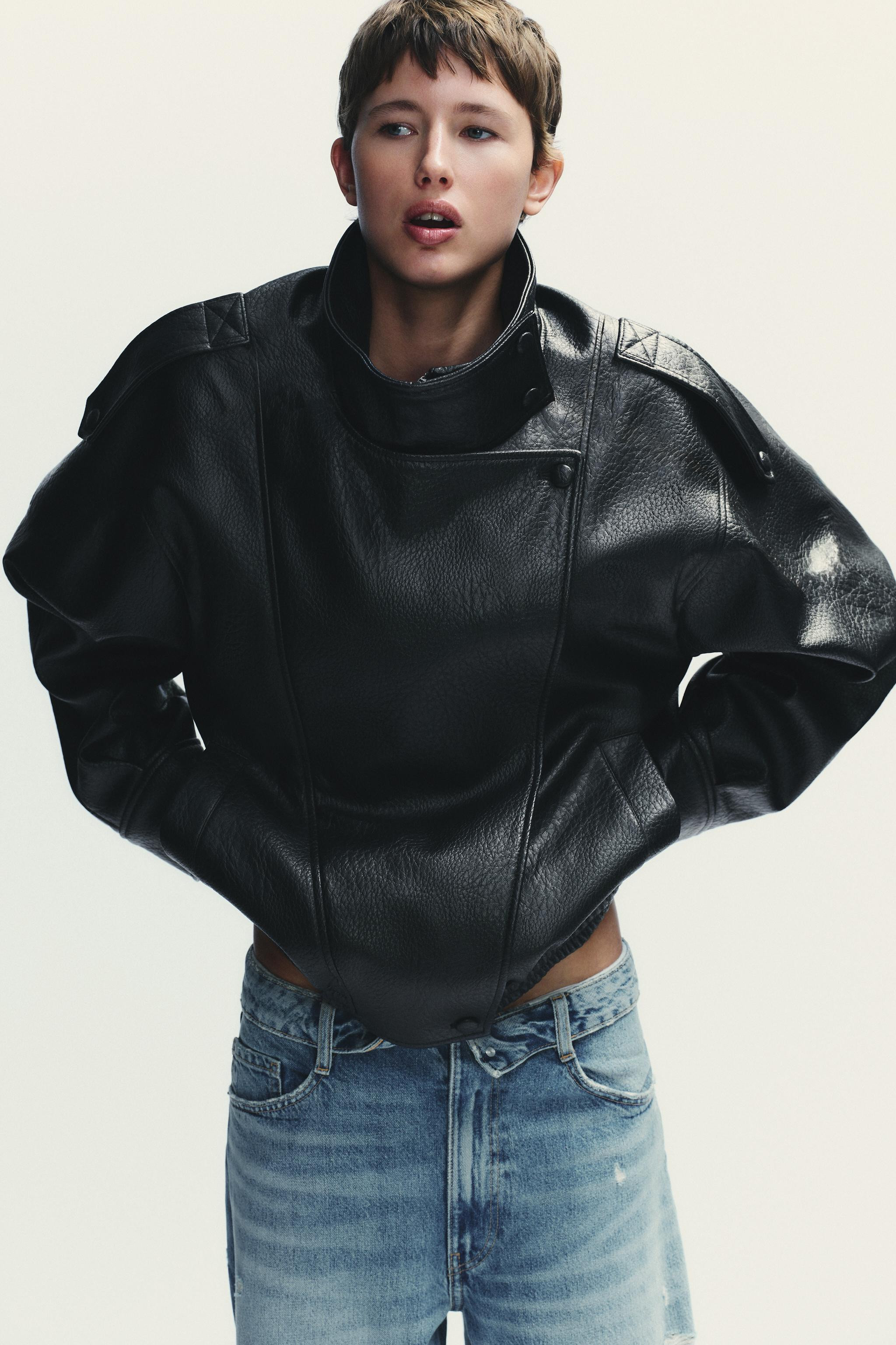 FAUX LEATHER JACKET | Zara FR
