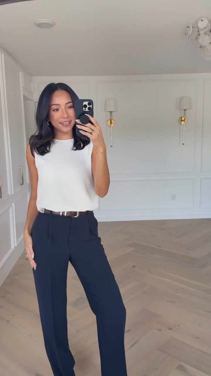 Work outfit 🤍 Wearing size S blouse and size 4 tall trousers @aritzia #aritziapartner


Workwear
Office outfit 
Summer work clothes
Tailored trousers
Business casual 
Summer outfit 

#LTKWorkwear #LTKStyleTip #LTKFindsUnder100