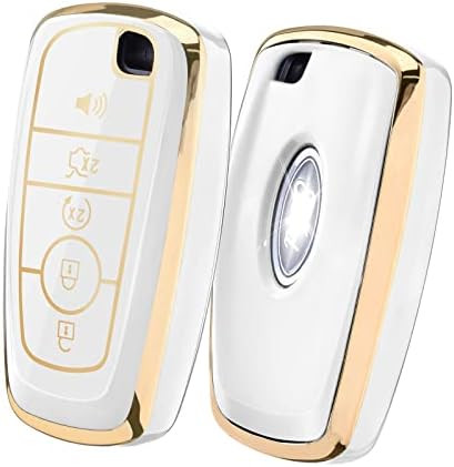 ELOHEI for Ford Key Fob Cover Case, Soft TPU Key Fob Case Protector Holder for 2017 2018 2019 Ford F | Amazon (US)