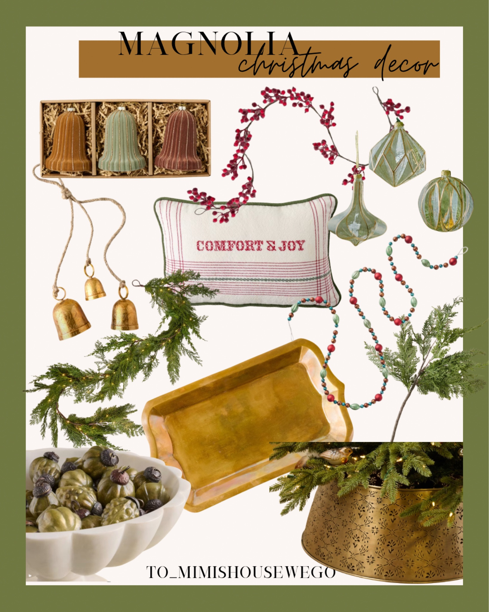 Who can decorate for Christmas without a little something from Magnolia?

#LTKSeasonal #LTKHoliday #LTKHome