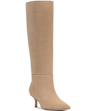 Vince Camuto Tansie Suede Knee High Boots - 11 | Dillard's
