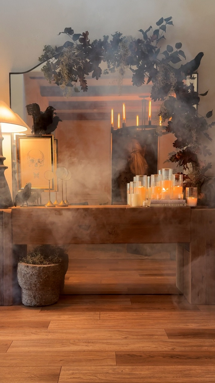 Last years Halloween entryway! One of my favorite looks! #halloween #halloweendecor #home 
.
NOTE: My entryway table is from RH. The one linked is a look for less!

#LTKHome #LTKU #LTKSeasonal