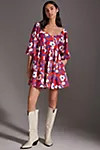 Floral-Printed Mini Dress | Anthropologie (US)