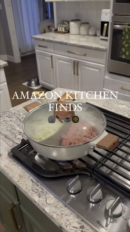 Amazon kitchen finds!! 

Pots and pans 
Iced coffee machine 
Olive oil jars 
Spring finds 
Home appliances 

#LTKhome #LTKsalealert #LTKstyletip