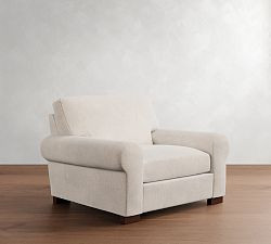 Turner Roll Arm Chair | Pottery Barn (US)
