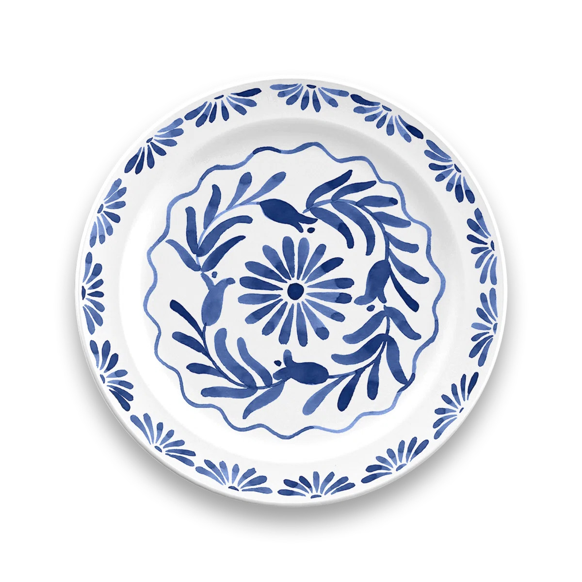 Tarhong Melamine Salad Plate (Set of 6) | Birch Lane