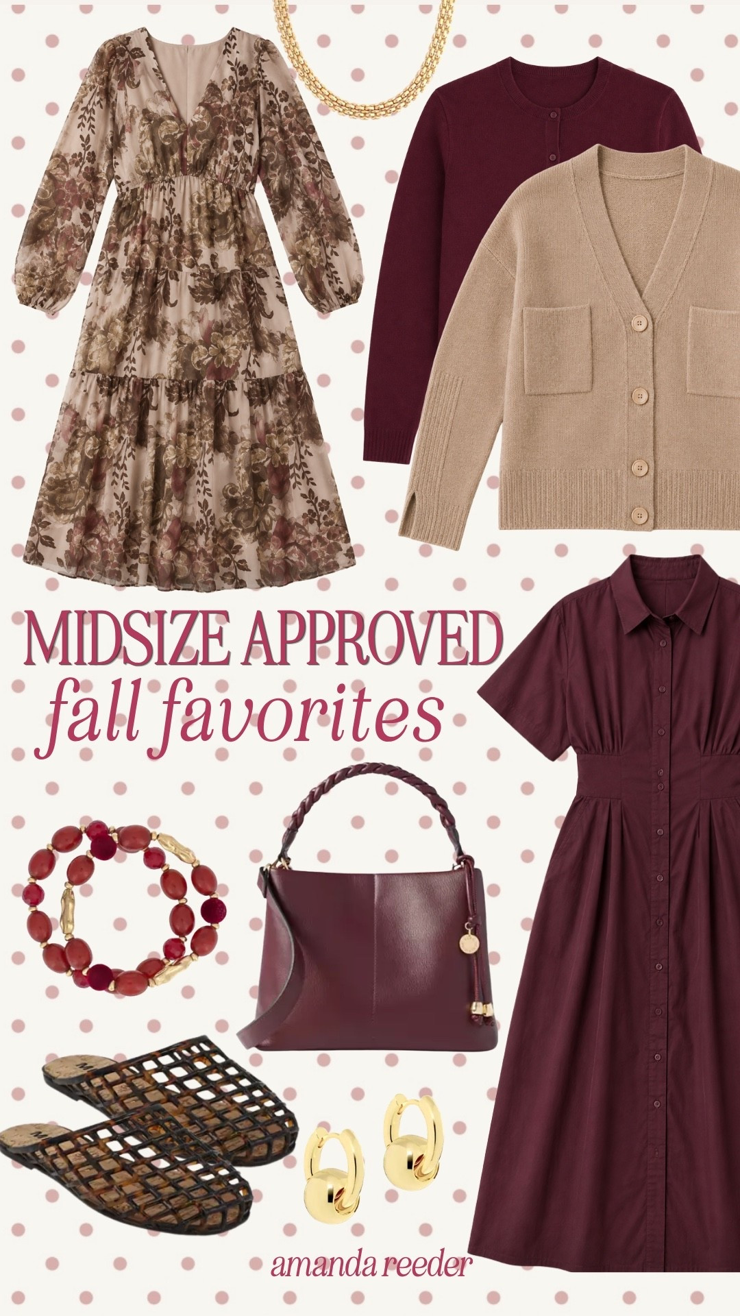 Belk fall favorites that are midsize-approved! I’m loving the mix of floral prints, rich burgundy, cozy cardigans, and classic accessories in this roundup. So many easy pieces to mix and match for comfortable fall outfits that still feel put together.

#LTKSeasonal #LTKMidsize #LTKootd
