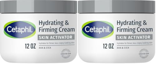 Cetaphil Skin Activator Hydrating & Firming Body Cream 12oz,Mandelic Acid (AHA) and Centella Asiatica (CICA) Cream,Hydrates and Firms Aging Skin,Anti-Aging Skincare,12 oz,(Pack of 2) | Amazon (US)