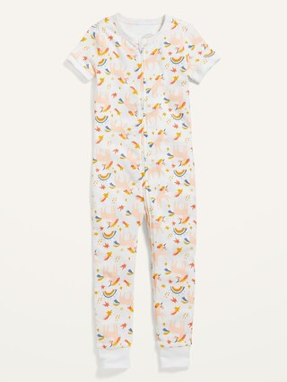 Unisex Printed Snug-Fit Pajama One-Piece for Toddler & Baby | Old Navy (US)