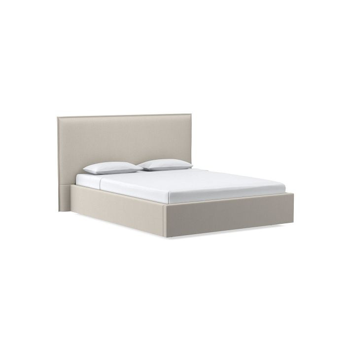 Freya Flange Low Profile Bed | West Elm (US)