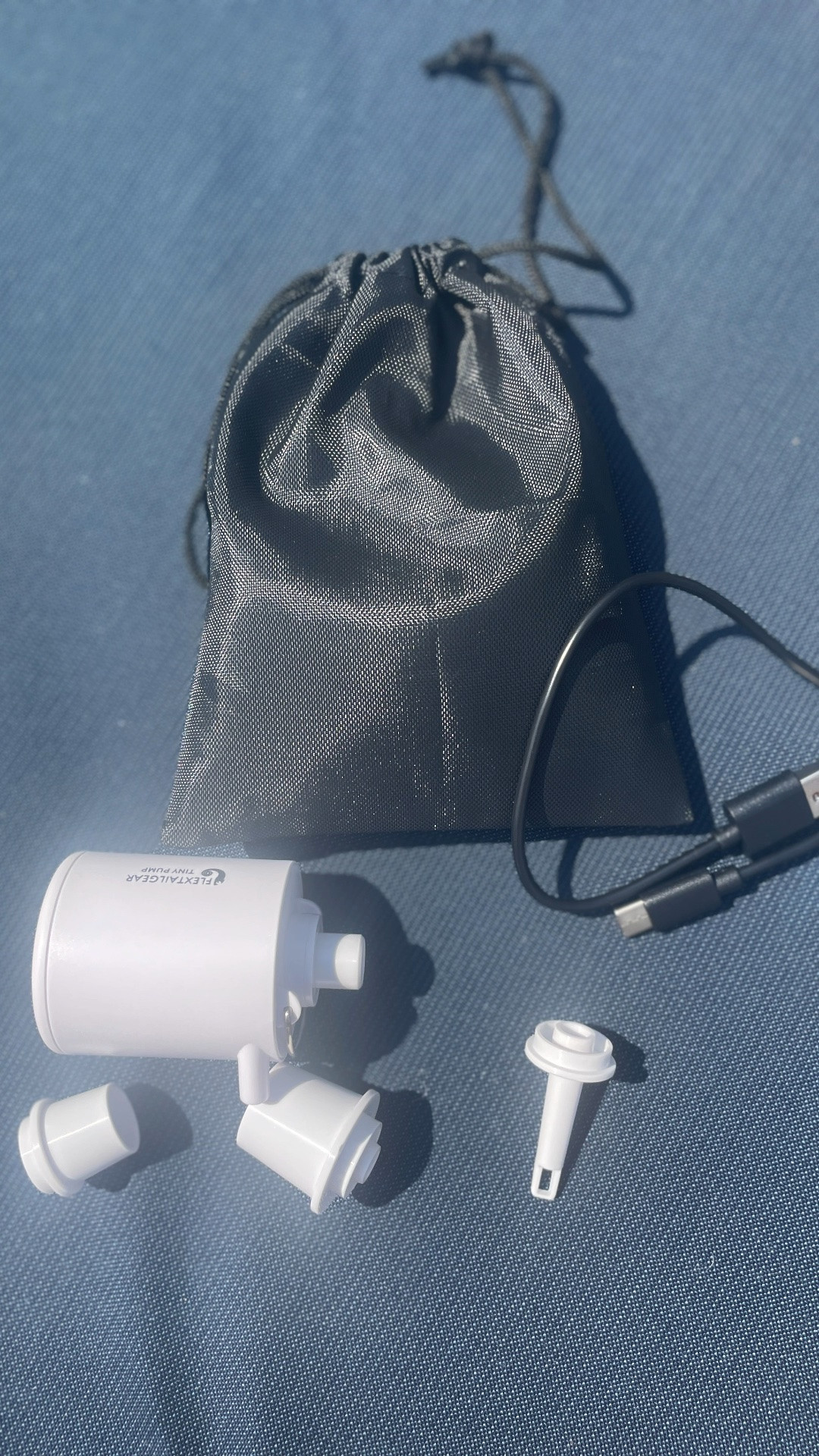 The mini pump you didn’t know you needed—but once you have it, you’ll wonder how you lived without it. 

It saves so much time inflating all the kids’ pool floats, toys, and inflatables, and it’s compact enough to toss in your beach bag or stroller. 

A total space-saver and one of those little gadgets that makes life easier!

#LTKmomlife #LTKKids #LTKSwim