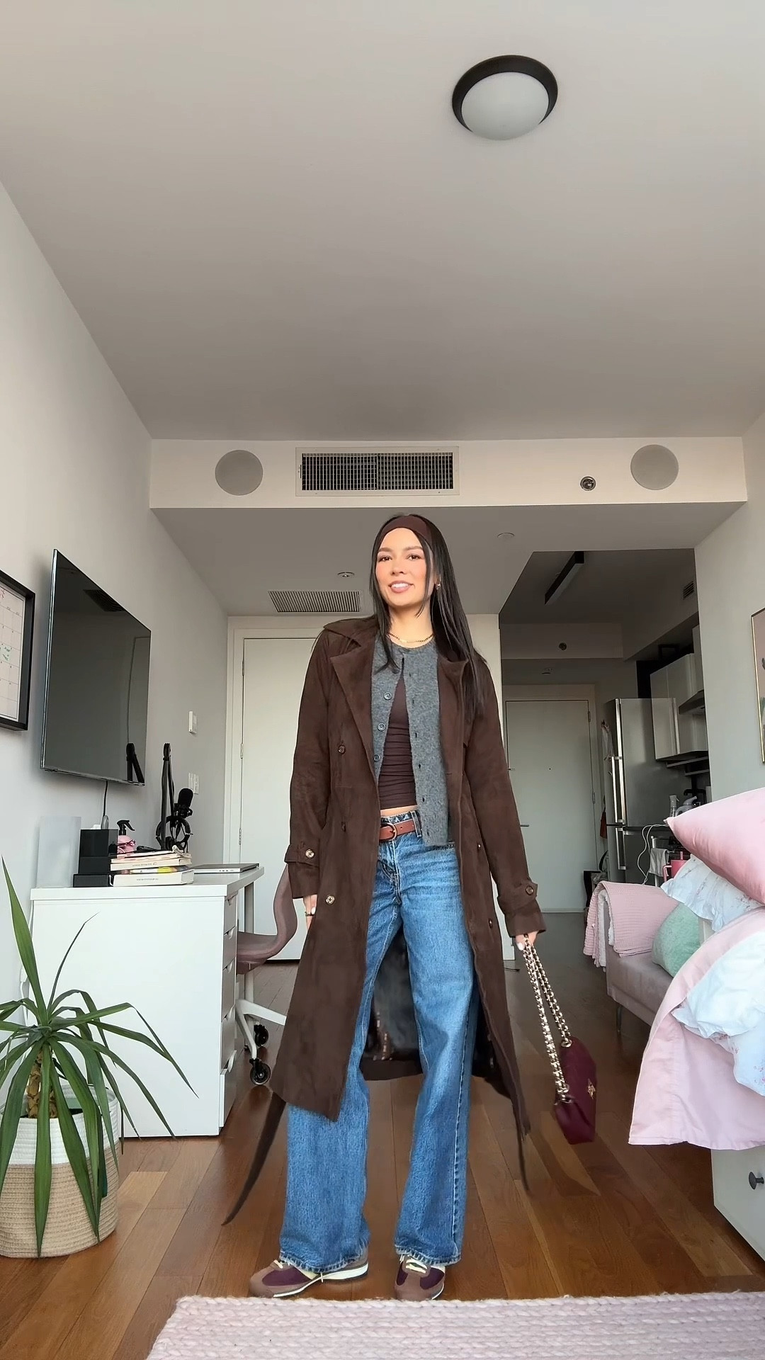 brown and charcoal outfit 🐻🩶

#LTKStyleTip #LTKSeasonal #LTKFindsUnder50