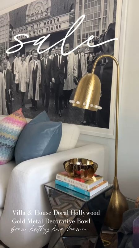 Villa & House Doral Hollywood Gold Metal Decorative Bowl from Kathy Kuo Home on sale now! 

Don’t miss out on this stylish and unique home item.

#LTKhome #LTKstyletip #LTKsalealert