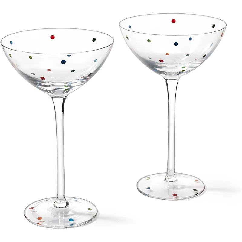 Ebern Designs Niralya 2 - Piece 171oz. Glass Stemless Wine Glass Glassware Set | Wayfair North America