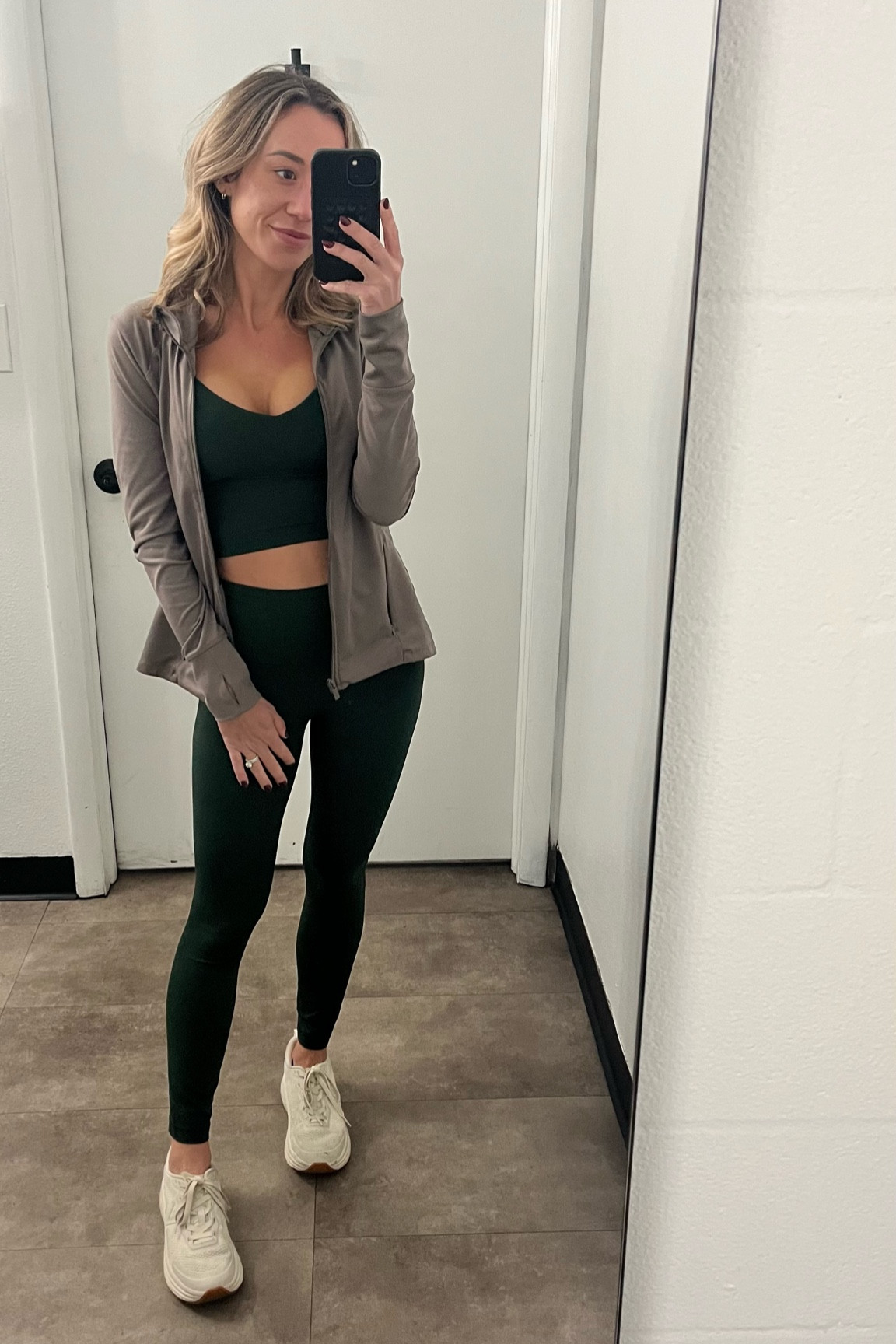 Obsessed with this legacy green align set from Lululemon 🫶🏼 #LTKfitness