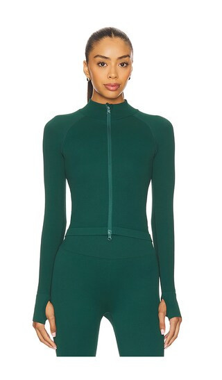 WellBeing + BeingWell StretchWell Bailey Jacket in Green. - size XXS/XS | Revolve Clothing (Global)