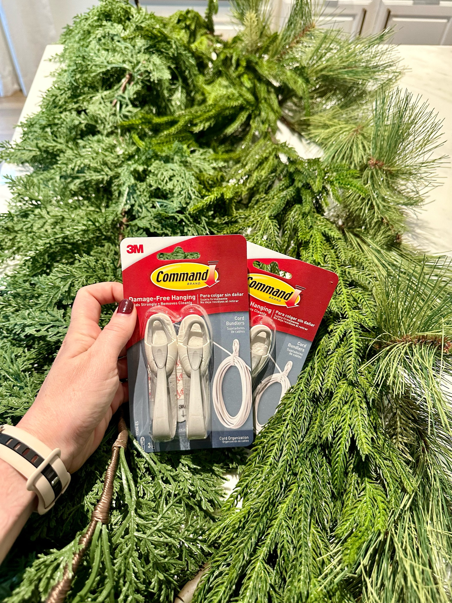 Garland hanging tip 🌲

If you are hanging garland, especially multiple strands, put these up 24 hours before you put weight on them. 

I saw this tip years ago and it works!!

#LTKHoliday #LTKHome #LTKSeasonal