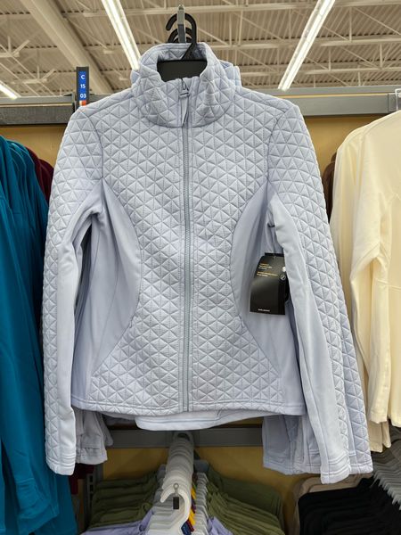 Lululemon vibes at Walmart with this quilted athletic jacket! Well made and flattering fits tts 

#LTKfindsunder50 #LTKfindsunder100