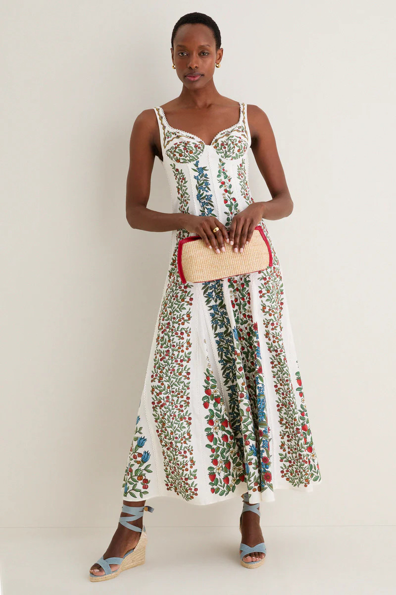 Fruit Beauty Off-White Maxi Dress | Tuckernuck (US)