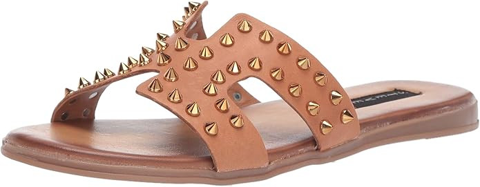 Steven Women's Steve Madden Faye Sandal, Cognac Multi, 6 M US | Amazon (US)