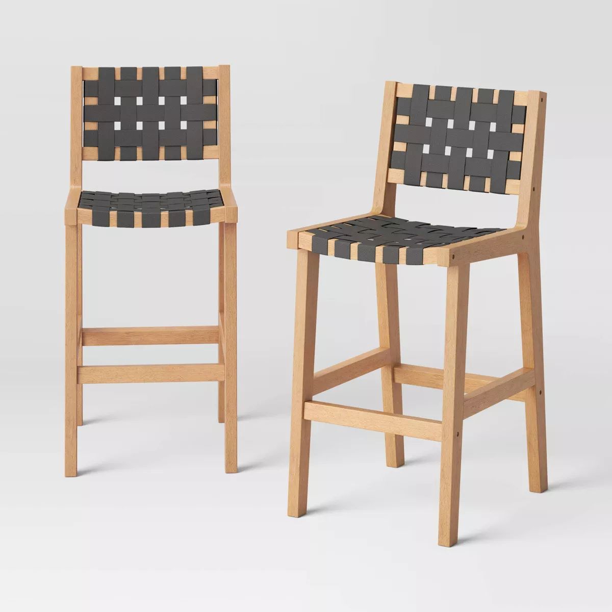 Colton 2pk Bar Height Strapping Dining Chairs - Threshold™ designed with Studio McGee | Target