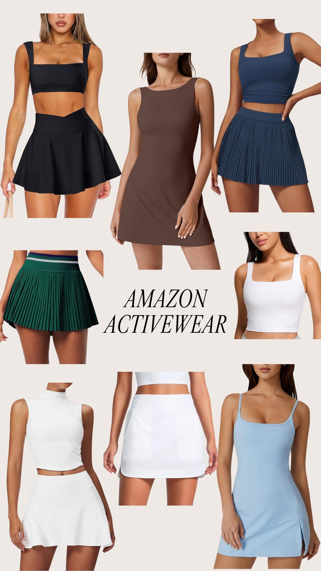 Amazon activewear I’m currently eyeing this Spring! 😍

Lots of cute tennis dresses, athleisure sets, skirts, and tanks! 

Athletic wear
Tennis skirts
Tennis skirt sets
Two piece sets
Skirts
Sleeveless dresses

#LTKFindsUnder100 #LTKStyleTip #LTKActive