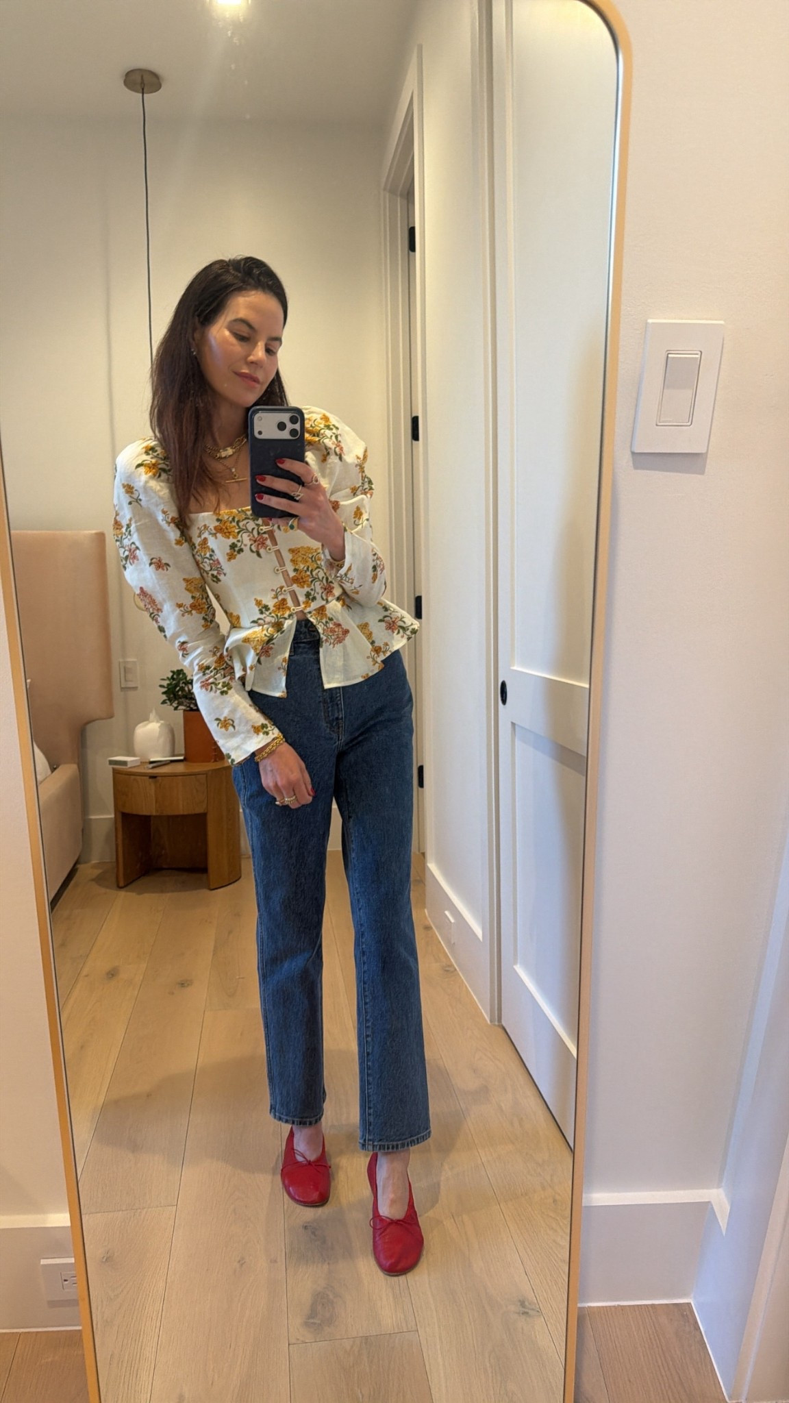 Spring outfit for dinner with friends at our house for Shabbat! I linked looks for less as well. 

Women’s fashion, spring fashion, doing style, spring outfits, spring outfit inspo, spring ootd, spring outfit ideas, mom fashion, mom style, mom outfit inspo, luxury fashion, designer fashion, spring top, denim, jeans, straight leg jeans, floral blouse 




#LTKootd #LTKOver40 #LTKSeasonal