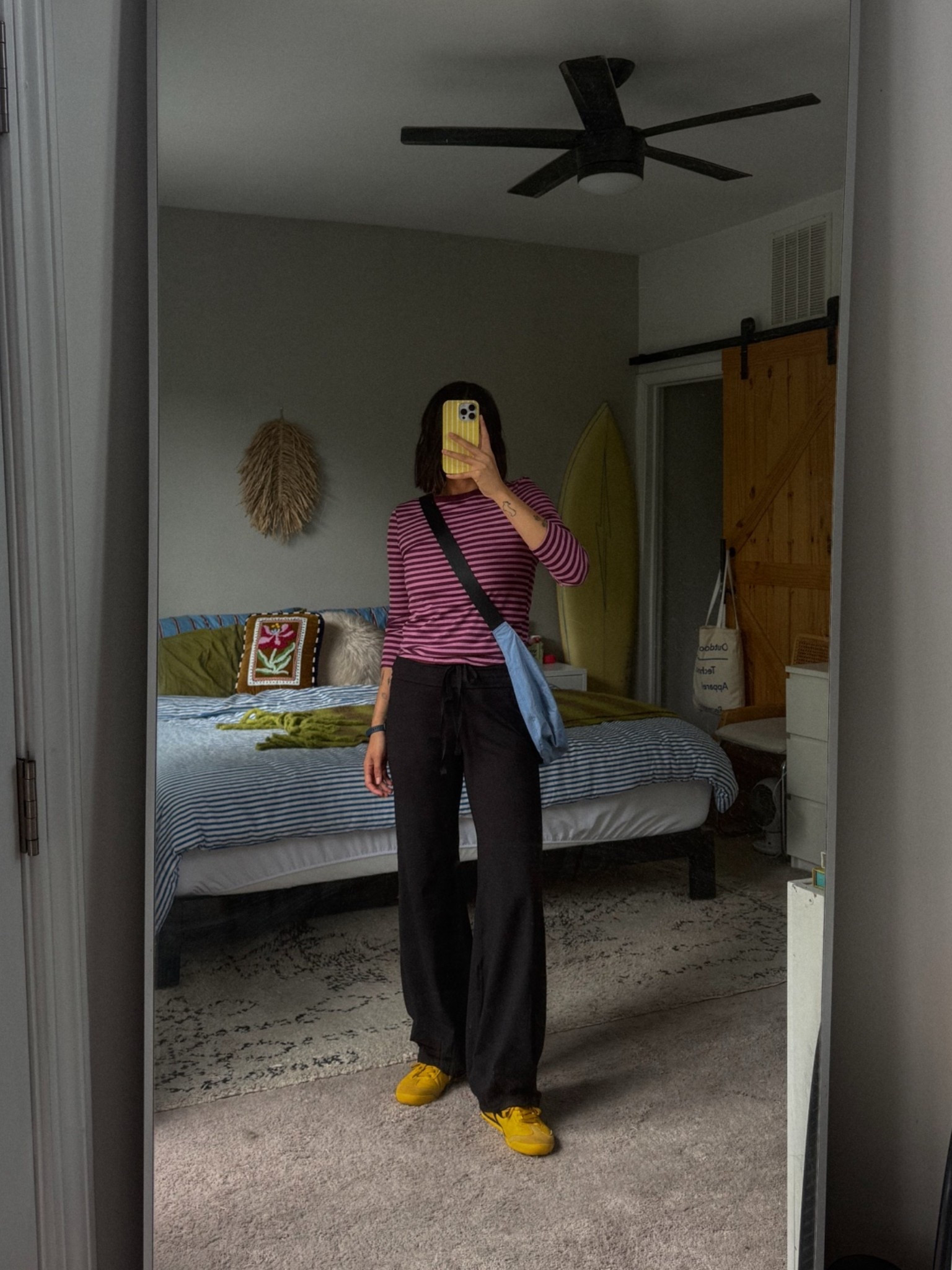monday ootd 

stripe top: ross
