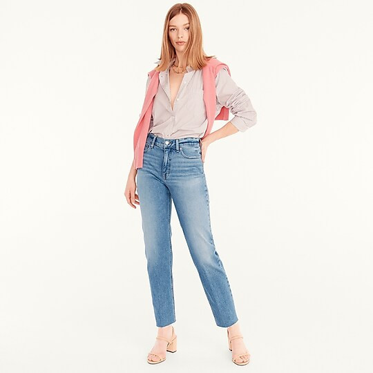 Mid-rise '90s classic straight jean in Downtown wash | J. Crew US
