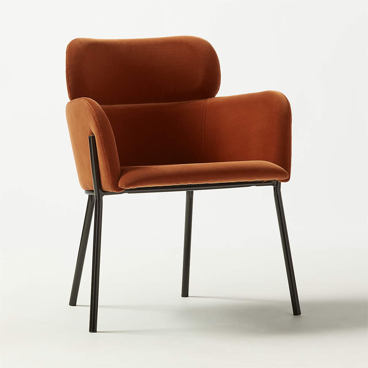 Azalea Brown Dining Chair + Reviews | CB2 | CB2