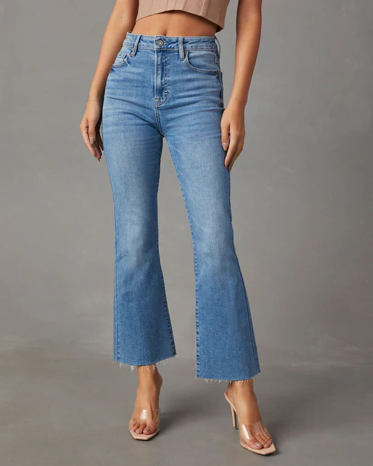 Derita High Rise Straight Leg Jeans | VICI