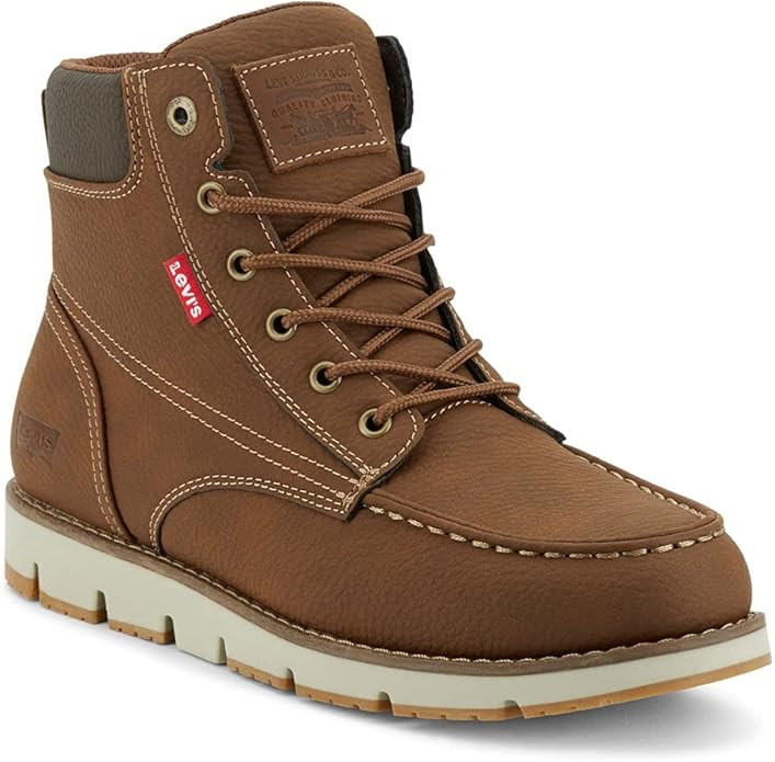 Amazon.com | Levi's Kids Dean Waxed UL NB Unisex Moc Toe Boot | Boots | Amazon (US)
