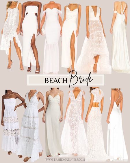 Loving these white dresses! Perfect for a simple bride or a beach wedding! 
#simplewedding #beachbride #simpleweddingdress #weddingdress #engagementdress #bridalshowerdress

#LTKwedding #LTKFind #LTKstyletip