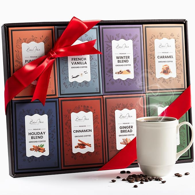 Coffee Gifts Set For Coffee Lovers - Coffee Sampler Gift Set For Women And Men - Ground Coffee Gi... | Amazon (US)