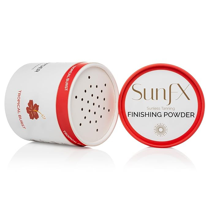 SunFX Post Spray Tan Translucent Finishing Powder | Talc Free | Sunless Tanning Setting Powder | ... | Amazon (US)