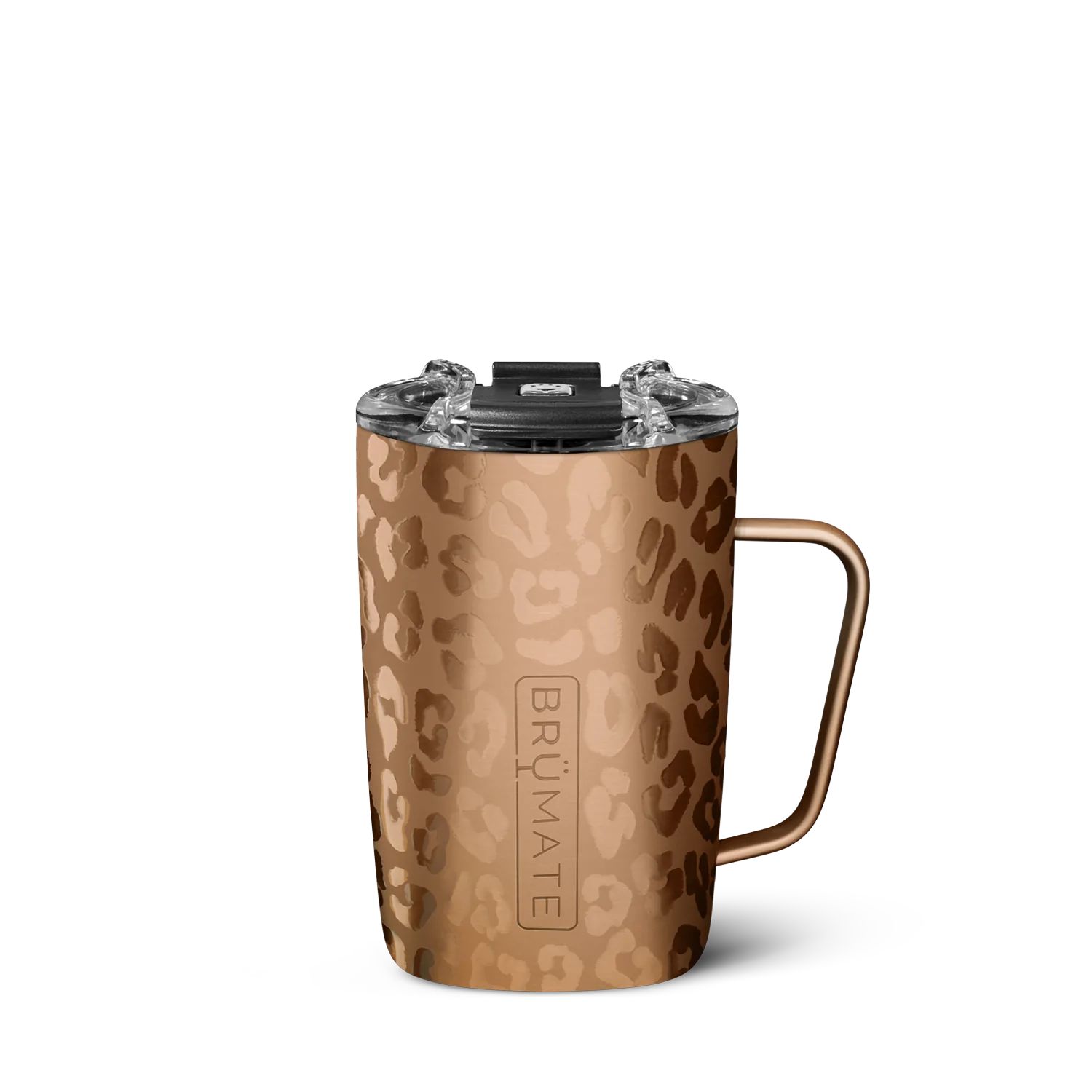 TODDY Insulated Mug 16oz | Gold Leopard – BrüMate | BruMate