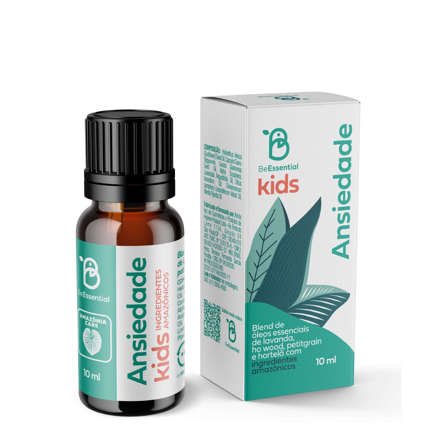 Blend de óleos essenciais BeEssential Kids 10mL - Ansiedade - BeBrasil – Brasileira de Corpo e... | BeBrasil (BR)