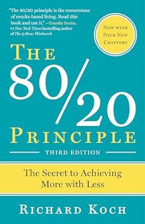 The 80/20 Principle: The Secret to Achieving More with Less | Amazon (US)