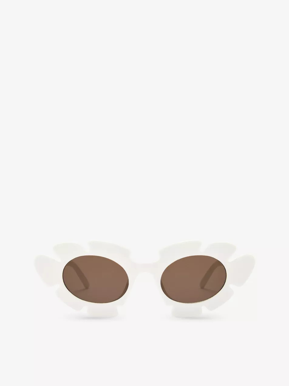 Loewe x Paula's Ibiza G000270X03 flower-shaped acetate sunglasses | Selfridges