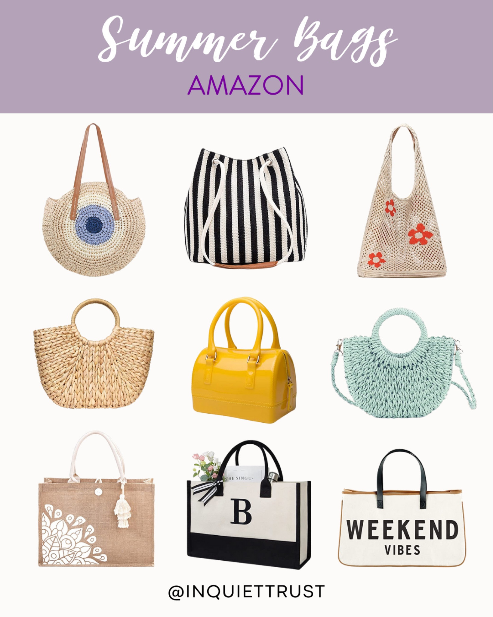 Check out this collection of chic beach bags perfect for your summer trips!

#beachmusthaves #summeressentials #amazonfinds #vacationstyle

#LTKFind #LTKstyletip #LTKunder50