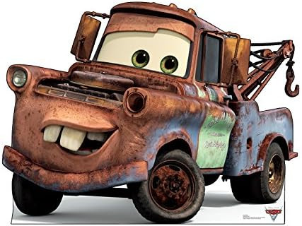 Cardboard People Mater Life Size Cardboard Cutout Standup - Disney Pixar's Cars 3 (2017 Film) | Amazon (US)